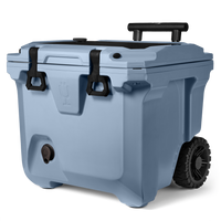 Denim BruTank 35-Quart Rolling CoolerDenim BruTank 35-Quart Rolling Cooler