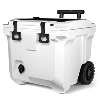 Ice White BruTank 35-Quart Rolling CoolerBruTank 35-Quart Rolling Cooler