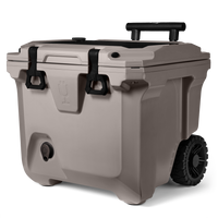Mocha BruTank 35-Quart Rolling CoolerMocha BruTank 35-Quart Rolling Cooler